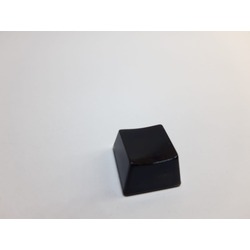 Opak düz siyah keycap