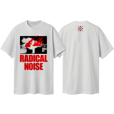 Radical Noise - Gölge Beyaz T-Shirt