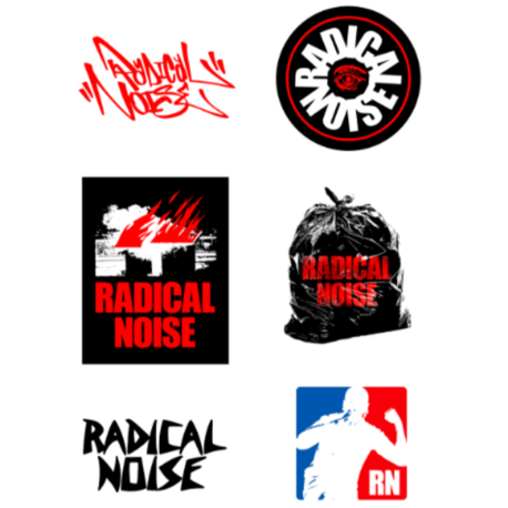 Sticker 6'lı