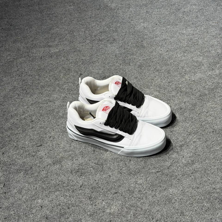 VANS KNU SKOOL WHITE BLACK