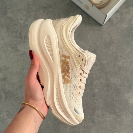 HOKA Women's Bondi 9 Vanilla-Birch