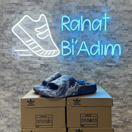 Adidas Adilette 22 – Lacivert/Beyaz
