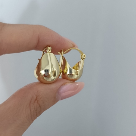 14K Renkte Xuping Sepet Küpe 