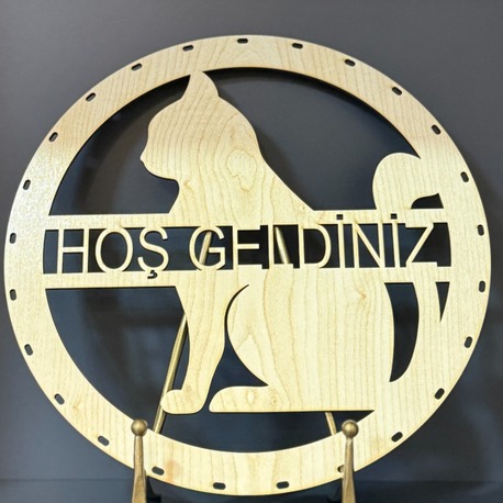 25X25 KEDİ DESENLİ TABANLIK