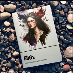 LILITH | Mitoloji Serisi | A5 Not Defteri | Dikişli