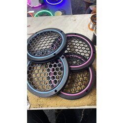 2 takım 20 cm Neon ledli mitrange kapağı 1 adet kumandalı çakar modülü 