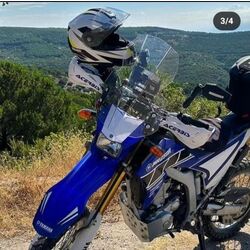 Yamaha wr 250 tur camı GPS & telefon barlı kit