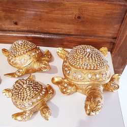 3 lü kaplumbaga gold gümüş