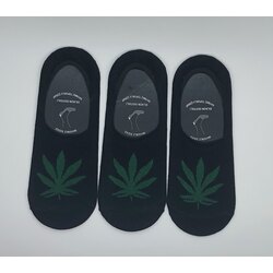 3’lü Unisex Yaprak Desen Babet Çorap