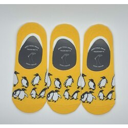 3’lü Unisex Penguen Desen Babet Çorap