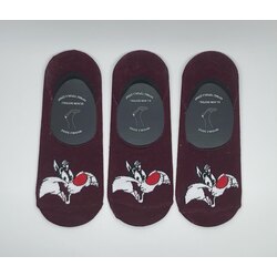 3’lü Unisex Slyvester Desen Babet Çorap