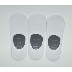 3’lü Unisex Beyaz Babet Çorap