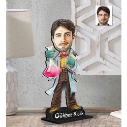KİŞİYE ÖZEL KARİKATÜR BİBLO