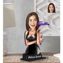 KİŞİYE ÖZEL KARİKATÜR BİBLO