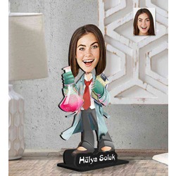 KİŞİYE ÖZEL KARİKATÜR BİBLO