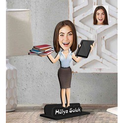 KİŞİYE ÖZEL KARİKATÜR BİBLO