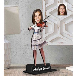 KİŞİYE ÖZEL KARİKATÜR BİBLO