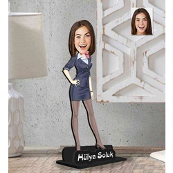 KİŞİYE ÖZEL KARİKATÜR BİBLO