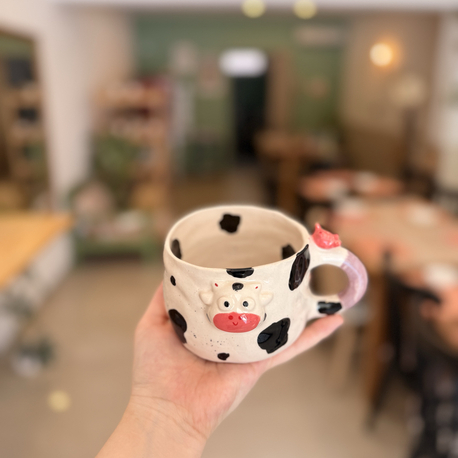 Cow mug