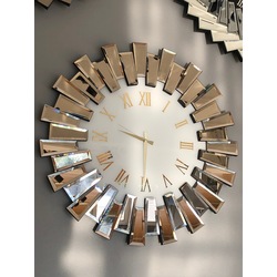 70 cm Bronz piyano saat