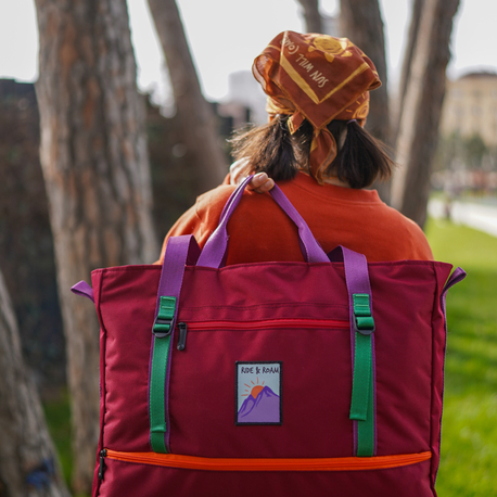 Roamer Bag / Gün Batımını Kaçırmam Bordosu