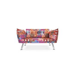 Patchwork Fonksiyonel Yataklı Kanepe