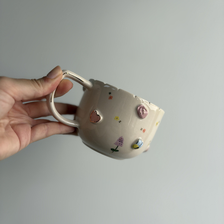 Arılı Büyük Boy Mug
