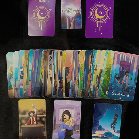 Cosmic Cycles Tarot Kartı Destesi