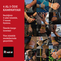 Bileklik Kampanyası. (4 Al 3 Öde)