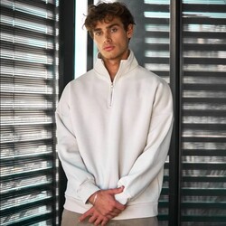 YARIM FERMUAR OVERSIZE SWEAT