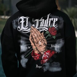 OVERSIZE 3 IPLIK KAPŞONLU SWEAT