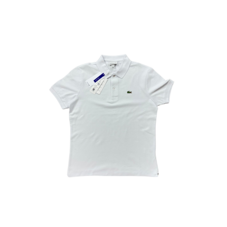 Yeni Sezon L Polo Yaka T-Shirt / Beyaz