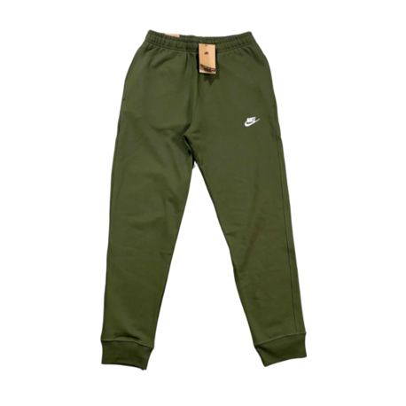 Yeni Sezon %100 Pamuk Nike Original Club Fleece Eşofman / Haki