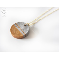 Circle Necklace | Yuvarlak Beton Kolye