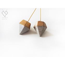 Diamond Earring | Beton Elmas Küpe