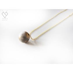 One World Concrete Necklace | Beton Dünyalı Kolye