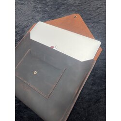 Macbook - Tablet Kılıfı (Kahverengi)