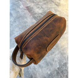 Rosey - Dopp Kit ( Camel )