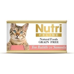  Nutri Feline Tahılsız Ton Balıklı Somonlu Kedi Konservesi 85 gr