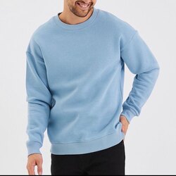 Bisiklet yaka şardonlu sweat
