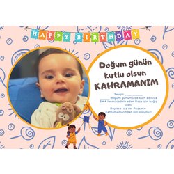 dijital doğum günü kartı
