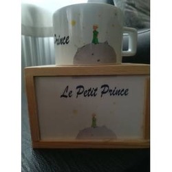 ahşap kutulu küçük prens kupa bardak