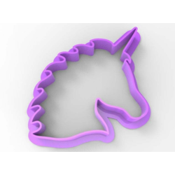 Unicorn Kurabiye Kalıbı
