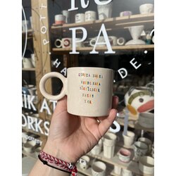 Motto Bende Sana Siktirecek Hayat Yok Seramik Fincan