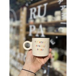 Motto Serisi Say Aynen Seramik Fincan