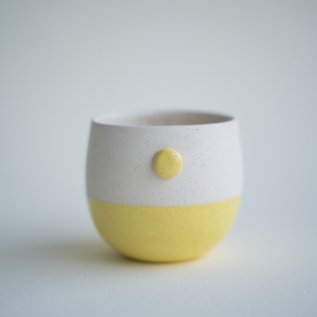 Stoneware İki Renk Kahve Fincanı Seti