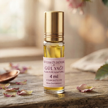 rolon başlıklı gül yağı 4ml