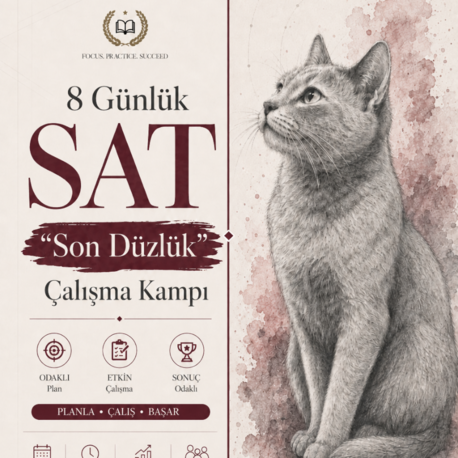 8 Günlük SAT "Son Düzlük" Çalışma Kampı