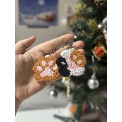 Kedi patisi anahtarlık