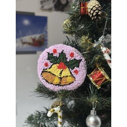 Yılbaşı bardak altlığı